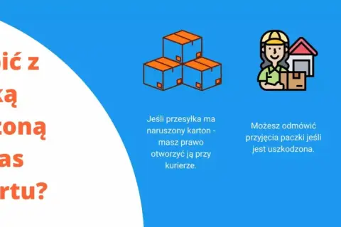 Co zrobić z uszkodzoną paczką? Masz prawo otworzyć ją przy kurierze. Zgłoś szkodę w ciągu 7 dni. Protokół szkody jest kluczowy.