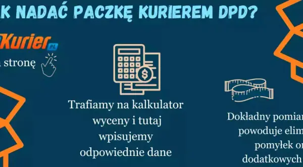 Jak nadać paczkę kurierem DPD? Wejdź na stronę AlleKurier, użyj kalkulatora, podaj dane i wymiary paczki, by uniknąć błędów i dodatkowych opłat.